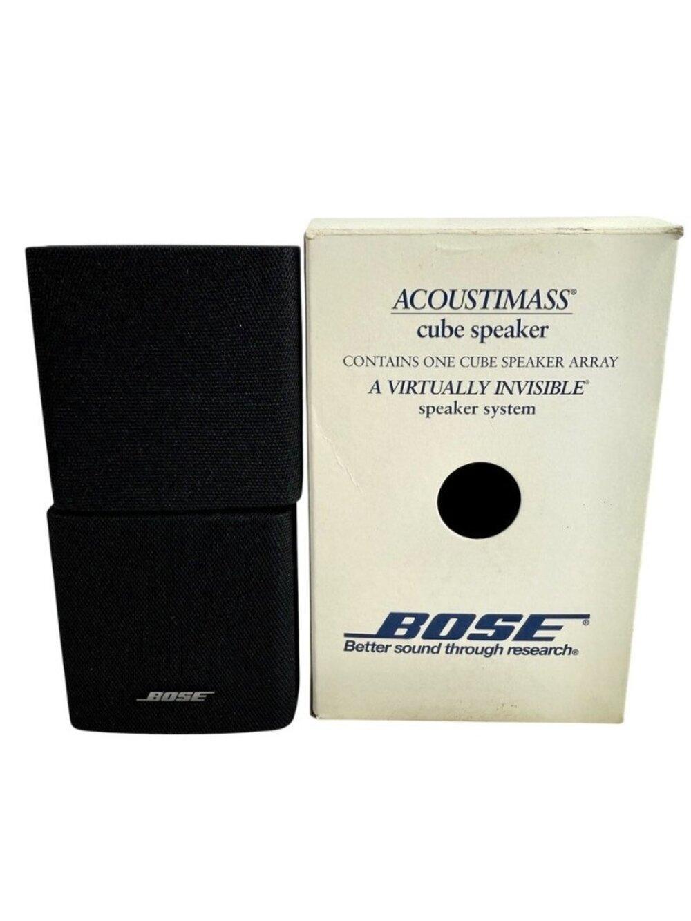 BOSE Acoustimass Swivel Double Cube Speaker Array Black